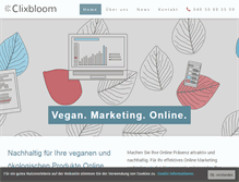 Tablet Screenshot of clixbloom.de